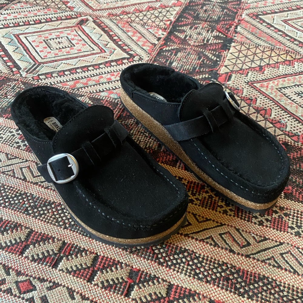 Buckley Shearling Clogs by Birkenstock sz 7